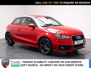 Used 2011 RED AUDI A1 Hatchback 1.4 TFSI S line Hatchback 3dr Petrol S Tronic Euro 5 (s/s) (122 ps) (reg. 2011-06-13) for sale in Stockport
