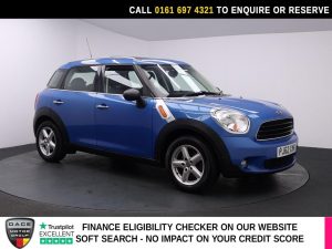 Used 2013 BLUE MINI COUNTRYMAN SUV 1.6 One SUV 5dr Petrol Manual Euro 5 (s/s) (98 ps) (reg. 2013-01-08) for sale in Manchester