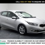 Used 2013 SILVER KIA CEED Hatchback 1.6 CRDi 2 Hatchback 5dr Diesel Auto Euro 5 (126 bhp) (reg. 2013-03-31) for sale in Stockport