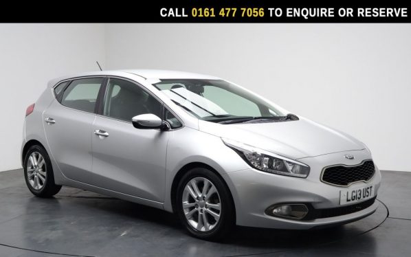 Used 2013 SILVER KIA CEED Hatchback 1.6 CRDi 2 Hatchback 5dr Diesel Auto Euro 5 (126 bhp) (reg. 2013-03-31) for sale in Stockport