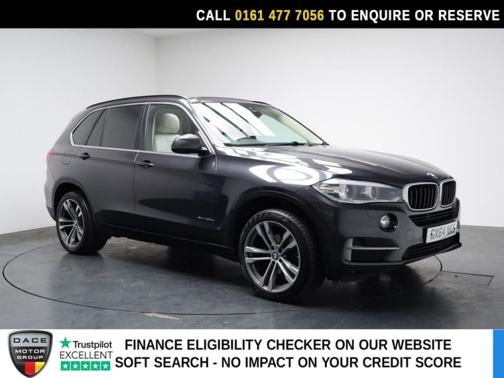 Used 2014 GREY BMW X5 SUV 3.0 30d SE SUV 5dr Diesel Auto xDrive Euro 6 (s/s) (258 ps) (reg. 2014-09-17) for sale in Stockport