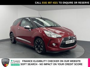 Used 2014 RED CITROEN DS3 CABRIO Convertible 1.6 THP DSport Plus Convertible 2dr Petrol Manual Euro 5 (155 ps) (reg. 2014-01-24) for sale in Manchester