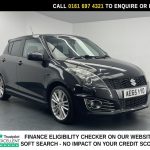 Used 2015 BLACK SUZUKI SWIFT Hatchback 1.6 Sport Hatchback 5dr Petrol Manual Euro 6 (SNav) (136 ps) (reg. 2015-09-18) for sale in Manchester