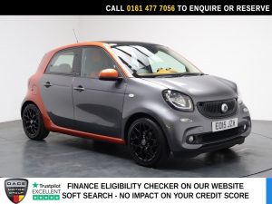 Used 2015 GREY SMART FORFOUR Hatchback 1.0 Edition 1 Hatchback 5dr Petrol Manual Euro 6 (s/s) (71 ps) (reg. 2015-03-17) for sale in Stockport