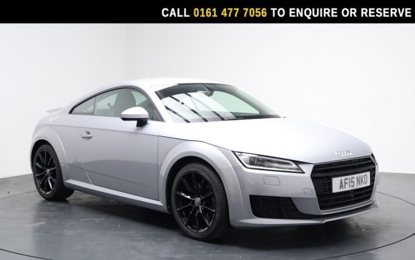 Used 2015 SILVER AUDI TT Coupe 2.0 TDI ultra Sport Coupe 3dr Diesel Manual Euro 6 (s/s) (184 ps) (reg. 2015-03-20) for sale in Stockport