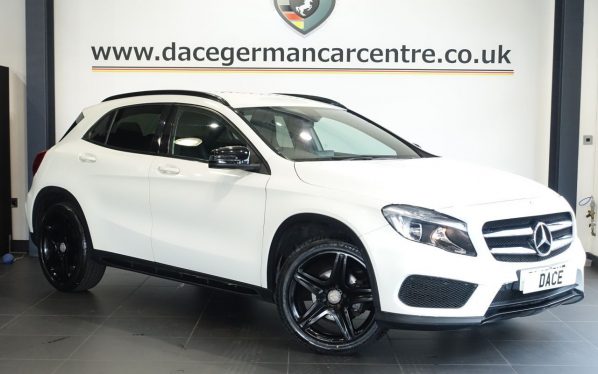 Used 2015 WHITE MERCEDES-BENZ GLA SUV 2.1 GLA200d AMG Line SUV 5dr Diesel 7G-DCT Euro 6 (s/s) (136 ps) (reg. 2015-09-28) for sale in Altrincham