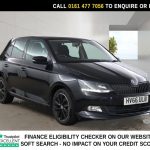 Used 2016 BLACK SKODA FABIA Hatchback 1.2 TSI Monte Carlo Hatchback 5dr Petrol Manual Euro 6 (s/s) (110 ps) (reg. 2016-11-10) for sale in Stockport