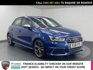 Used 2016 BLUE AUDI S1 Hatchback 2.0 TFSI Sportback 5dr Petrol Manual quattro Euro 6 (s/s) (231 ps) (reg. 2016-06-09) for sale in Manchester