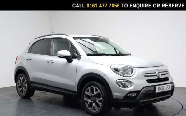 Used 2016 GREY FIAT 500X SUV 1.6 MultiJetII Cross SUV 5dr Diesel Manual Euro 6 (s/s) (120 ps) (reg. 2016-05-31) for sale in Stockport