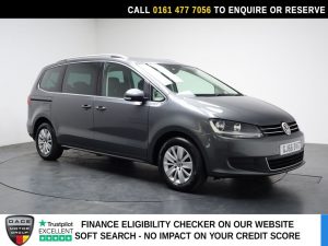 Used 2016 GREY VOLKSWAGEN SHARAN MPV 2.0 TDI BlueMotion Tech SE Nav MPV 5dr Diesel DSG Euro 6 (s/s) (150 ps) (reg. 2016-11-01) for sale in Stockport