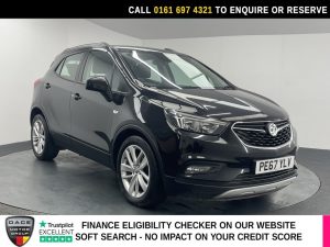 Used 2017 BLACK VAUXHALL MOKKA X SUV 1.4i Turbo ecoTEC Design Nav SUV 5dr Petrol Manual Euro 6 (s/s) (140 ps) (reg. 2017-10-28) for sale in Manchester