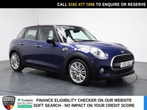 Used 2017 BLUE MINI HATCH Hatchback 1.5 Cooper D Hatchback 5dr Diesel Manual Euro 6 (s/s) (116 ps) (reg. 2017-04-11) for sale in Stockport