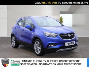 Used 2017 BLUE VAUXHALL MOKKA X SUV 1.4i Turbo Active SUV 5dr Petrol Auto Euro 6 (140 ps) (reg. 2017-01-09) for sale in Stockport
