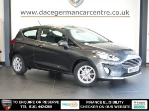 Used 2017 GREY FORD FIESTA Hatchback 1.1 Ti-VCT Zetec Hatchback 3dr Petrol Manual Euro 6 (s/s) (85 ps) (reg. 2017-09-09) for sale in Altrincham