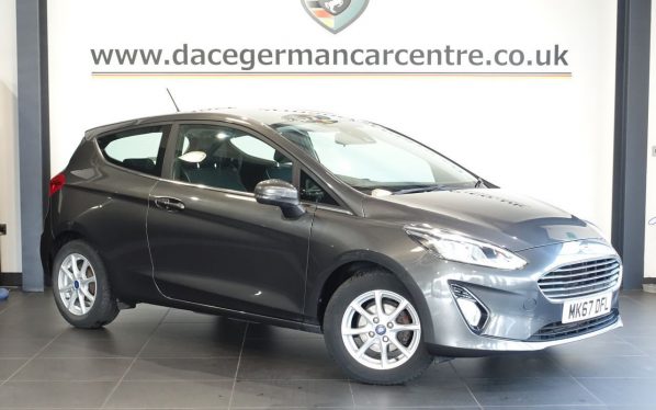Used 2017 GREY FORD FIESTA Hatchback 1.1 Ti-VCT Zetec Hatchback 3dr Petrol Manual Euro 6 (s/s) (85 ps) (reg. 2017-09-09) for sale in Altrincham
