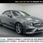 Used 2017 GREY MERCEDES-BENZ E-CLASS Convertible 2.0 E220d AMG Line Cabriolet 2dr Diesel G-Tronic+ Euro 6 (s/s) (194 ps) (reg. 2017-10-25) for sale in Manchester