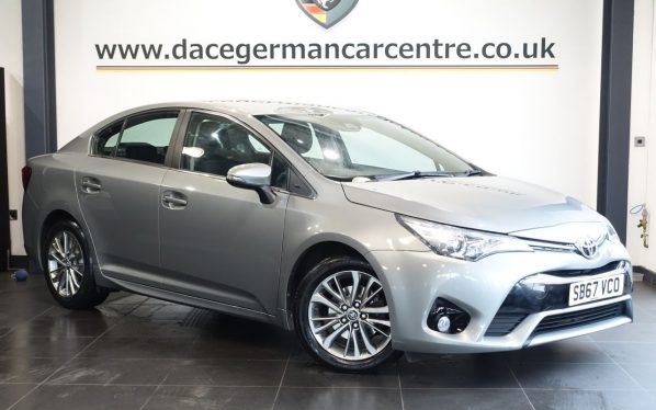 Used 2017 GREY TOYOTA AVENSIS Saloon 1.8 V-Matic Business Edition Saloon 4dr Petrol Manual Euro 6 (147 ps) (reg. 2017-12-15) for sale in Altrincham
