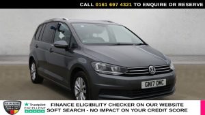 Used 2017 GREY VOLKSWAGEN TOURAN MPV 1.6 TDI BlueMotion Tech SE MPV 5dr Diesel DSG Euro 6 (s/s) (115 ps) (reg. 2017-03-03) for sale in Manchester