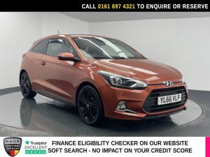 Used 2017 ORANGE HYUNDAI I20 Coupe 1.2 Sport Coupe 3dr Petrol Manual Euro 6 (84 ps) (reg. 2017-01-12) for sale in Manchester