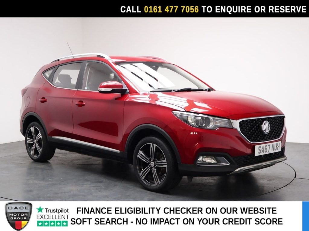 Used 2017 RED MG MG ZS SUV 1.0 T-GDI Exclusive SUV 5dr Petrol Auto Euro 6 (111 ps) (reg. 2017-12-11) for sale in Stockport