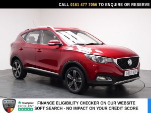 Used 2017 RED MG MG ZS SUV 1.0 T-GDI Exclusive SUV 5dr Petrol Auto Euro 6 (111 ps) (reg. 2017-12-11) for sale in Stockport
