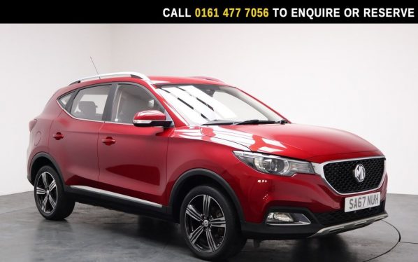 Used 2017 RED MG MG ZS SUV 1.0 T-GDI Exclusive SUV 5dr Petrol Auto Euro 6 (111 ps) (reg. 2017-12-11) for sale in Stockport