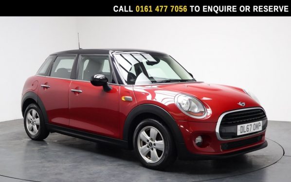 Used 2017 RED MINI HATCH Hatchback 1.5 Cooper D Hatchback 5dr Diesel Manual Euro 6 (s/s) (116 ps) (reg. 2017-12-31) for sale in Stockport