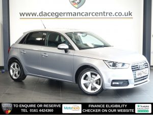 Used 2017 SILVER AUDI A1 Hatchback 1.4 TFSI Sport Sportback 5dr Petrol Manual Euro 6 (s/s) (125 ps) (reg. 2017-09-30) for sale in Altrincham