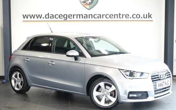 Used 2017 SILVER AUDI A1 Hatchback 1.4 TFSI Sport Sportback 5dr Petrol Manual Euro 6 (s/s) (125 ps) (reg. 2017-09-30) for sale in Altrincham