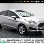 Used 2017 SILVER FORD FIESTA Hatchback 1.0T EcoBoost Titanium Hatchback 5dr Petrol Manual Euro 6 (s/s) (100 ps) (reg. 2017-03-03) for sale in Stockport
