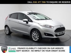 Used 2017 SILVER FORD FIESTA Hatchback 1.0T EcoBoost Titanium Hatchback 5dr Petrol Manual Euro 6 (s/s) (100 ps) (reg. 2017-03-03) for sale in Stockport
