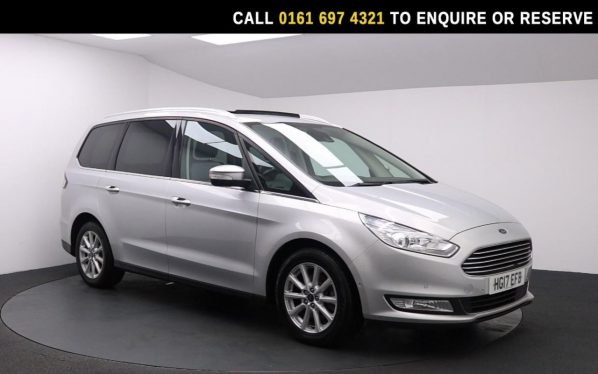 Used 2017 SILVER FORD GALAXY MPV 2.0 TDCi Titanium X MPV 5dr Diesel Powershift Euro 6 (s/s) (150 ps) (reg. 2017-05-24) for sale in Manchester