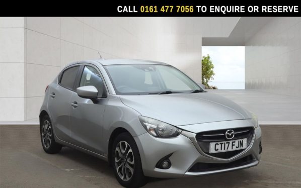 Used 2017 SILVER MAZDA MAZDA2 Hatchback 1.5 SKYACTIV-G Sport Nav Hatchback 5dr Petrol Manual Euro 6 (s/s) (90 ps) (reg. 2017-03-02) for sale in Stockport
