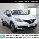 Used 2017 SILVER RENAULT CAPTUR SUV 0.9 TCe ENERGY Dynamique Nav SUV 5dr Petrol Manual Euro 6 (s/s) (90 ps) (reg. 2017-09-20) for sale in Stockport