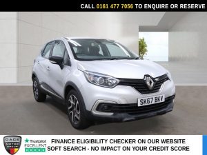 Used 2017 SILVER RENAULT CAPTUR SUV 0.9 TCe ENERGY Dynamique Nav SUV 5dr Petrol Manual Euro 6 (s/s) (90 ps) (reg. 2017-09-20) for sale in Stockport