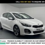 Used 2017 WHITE KIA CEED Hatchback 1.6 CRDi GT-Line Hatchback 5dr Diesel DCT Euro 6 (s/s) (134 bhp) (reg. 2017-01-13) for sale in Manchester