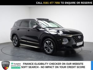 Used 2018 BLACK HYUNDAI SANTA FE SUV 2.2 CRDi Premium SE SUV 5dr Diesel Auto 4WD Euro 6 (s/s) 7 Seat (200 ps) (reg. 2018-12-27) for sale in Stockport
