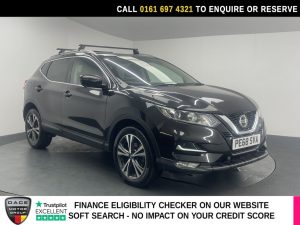 Used 2018 BLACK NISSAN QASHQAI SUV 1.2 DIG-T N-Connecta SUV 5dr Petrol Manual Euro 6 (s/s) (115 ps) (reg. 2018-09-01) for sale in Manchester
