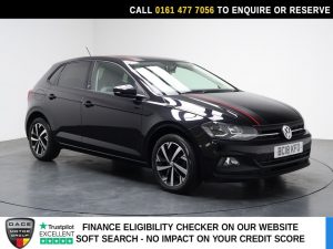 Used 2018 BLACK VOLKSWAGEN POLO Hatchback 1.0 TSI beats Hatchback 5dr Petrol Manual Euro 6 (s/s) (95 ps) (reg. 2018-06-28) for sale in Stockport