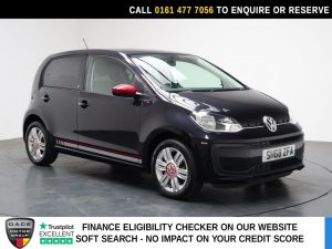 Used 2018 BLACK VOLKSWAGEN UP! Hatchback 1.0 up! beats Hatchback 5dr Petrol Manual Euro 6 (s/s) (60 ps) (reg. 2018-12-21) for sale in Stockport