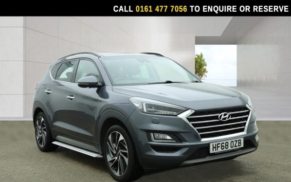 Used 2018 GREY HYUNDAI TUCSON SUV 1.6 T-GDi Premium SE SUV 5dr Petrol Manual Euro 6 (s/s) (177 ps) (reg. 2018-09-01) for sale in Stockport