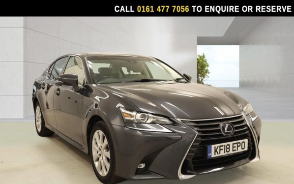 Used 2018 GREY LEXUS GS Saloon 2.5 300h Executive Edition Saloon 4dr Petrol Hybrid CVT Euro 6 (s/s) (223 ps) (reg. 2018-04-19) for sale in Stockport