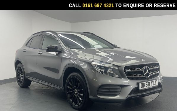 Used 2018 GREY MERCEDES-BENZ GLA SUV 1.6 GLA200 AMG Line SUV 5dr Petrol Manual Euro 6 (s/s) (156 ps) (reg. 2018-09-18) for sale in Manchester