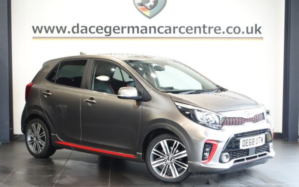 Used 2018 SILVER KIA PICANTO Hatchback 1.0 T-GDi GT-Line Hatchback 5dr Petrol Manual Euro 6 (99 bhp) (reg. 2018-10-10) for sale in Altrincham