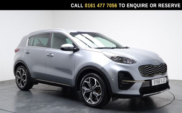 Used 2018 SILVER KIA SPORTAGE SUV 1.6 CRDi GT-Line SUV 5dr Diesel Manual Euro 6 (s/s) (134 bhp) (reg. 2018-10-31) for sale in Stockport
