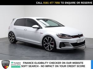 Used 2018 SILVER VOLKSWAGEN GOLF Hatchback 2.0 TSI GTI Hatchback 5dr Petrol Manual Euro 6 (s/s) (230 ps) (reg. 2018-07-12) for sale in Stockport