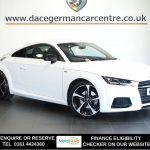 Used 2018 WHITE AUDI TT Coupe 1.8 TFSI Black Edition Coupe 3dr Petrol Manual Euro 6 (s/s) (180 ps) (reg. 2018-01-05) for sale in Altrincham