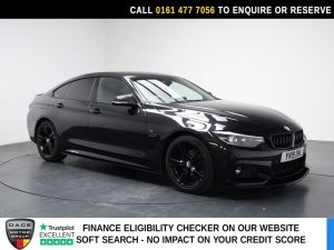 Used 2019 BLACK BMW 4 SERIES GRAN COUPE Hatchback 2.0 420i GPF M Sport Hatchback 5dr Petrol Auto Euro 6 (s/s) (184 ps) (reg. 2019-05-31) for sale in Stockport