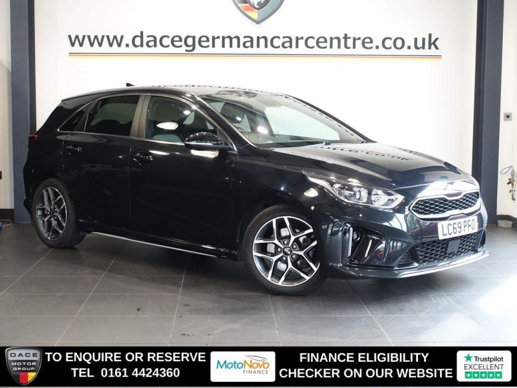 Used 2019 BLACK KIA CEED Hatchback 1.0 T-GDi GT-Line Hatchback 5dr Petrol Manual Euro 6 (s/s) (118 bhp) (reg. 2019-10-31) for sale in Altrincham