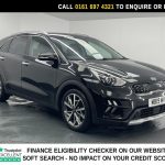 Used 2019 BLACK KIA NIRO SUV 1.6 GDi 3 SUV 5dr Petrol Hybrid DCT Euro 6 (s/s) (139 bhp) (reg. 2019-08-30) for sale in Manchester